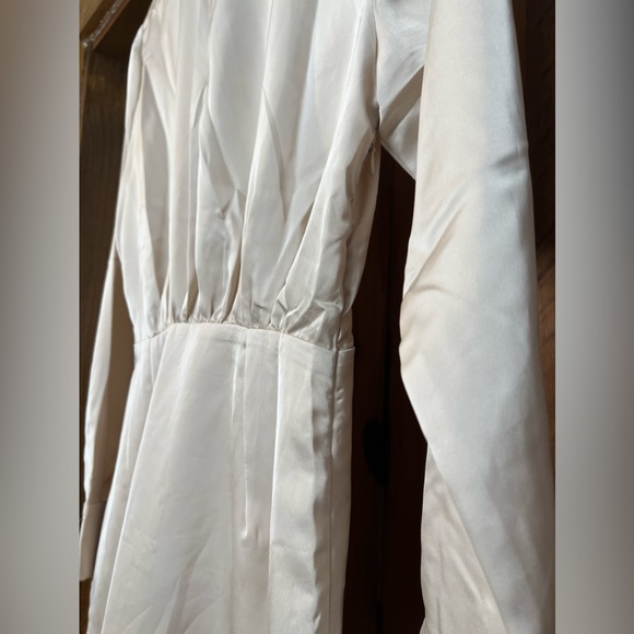 Anthropologie Le Lis silky long sleeve dress size small - Picture 4 of 9